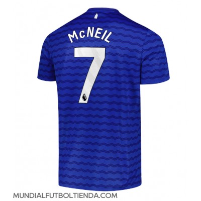 Camiseta Everton Dwight McNeil #7 Primera Equipación Replica 2025-26 mangas cortas Camiseta Everton Dwight McNeil #7 Primera Equipación Replica 2025-26 mangas cortas